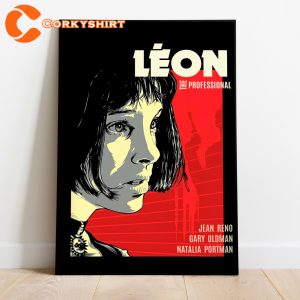 Leon The Professional Poster 90s Movie