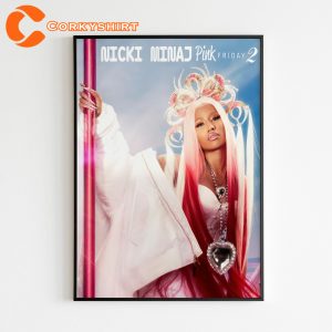 Nicki Minaj Pink Friday Poster Album Cover