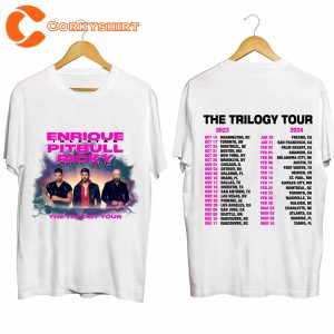 Pitbull Shirt 2024 The Trilogy Tour