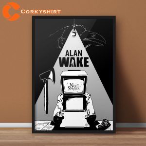 Poster Gaming Room Alan Wake Night Springs