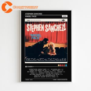 Stephen Sanchez Merch Angel Face Album Poster