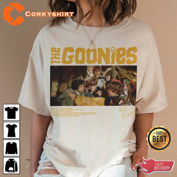 The Goonies Shirt Movie 1985