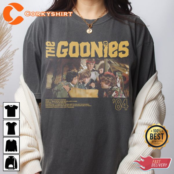 The Goonies Shirt Movie 1985