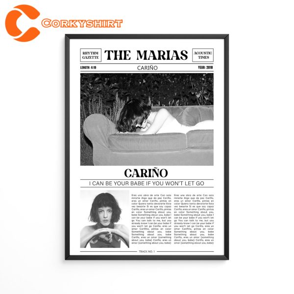 The Marias Poster Carino Lyrics