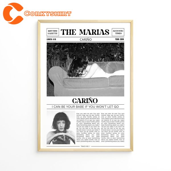 The Marias Poster Carino Lyrics