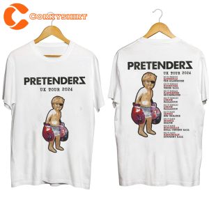 The Pretenders T Shirt UK Tour 2024