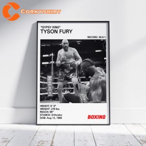 Tyson Fury Poster The Gypsy King