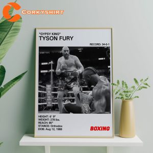 Tyson Fury Poster The Gypsy King