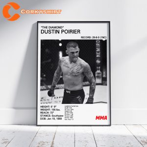 UFC Poster Dustin Poirier MMA