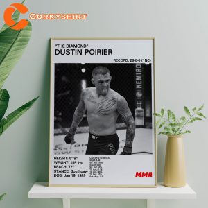 UFC Poster Dustin Poirier MMA