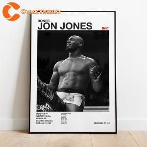 UFC Poster MMA Jon Jones