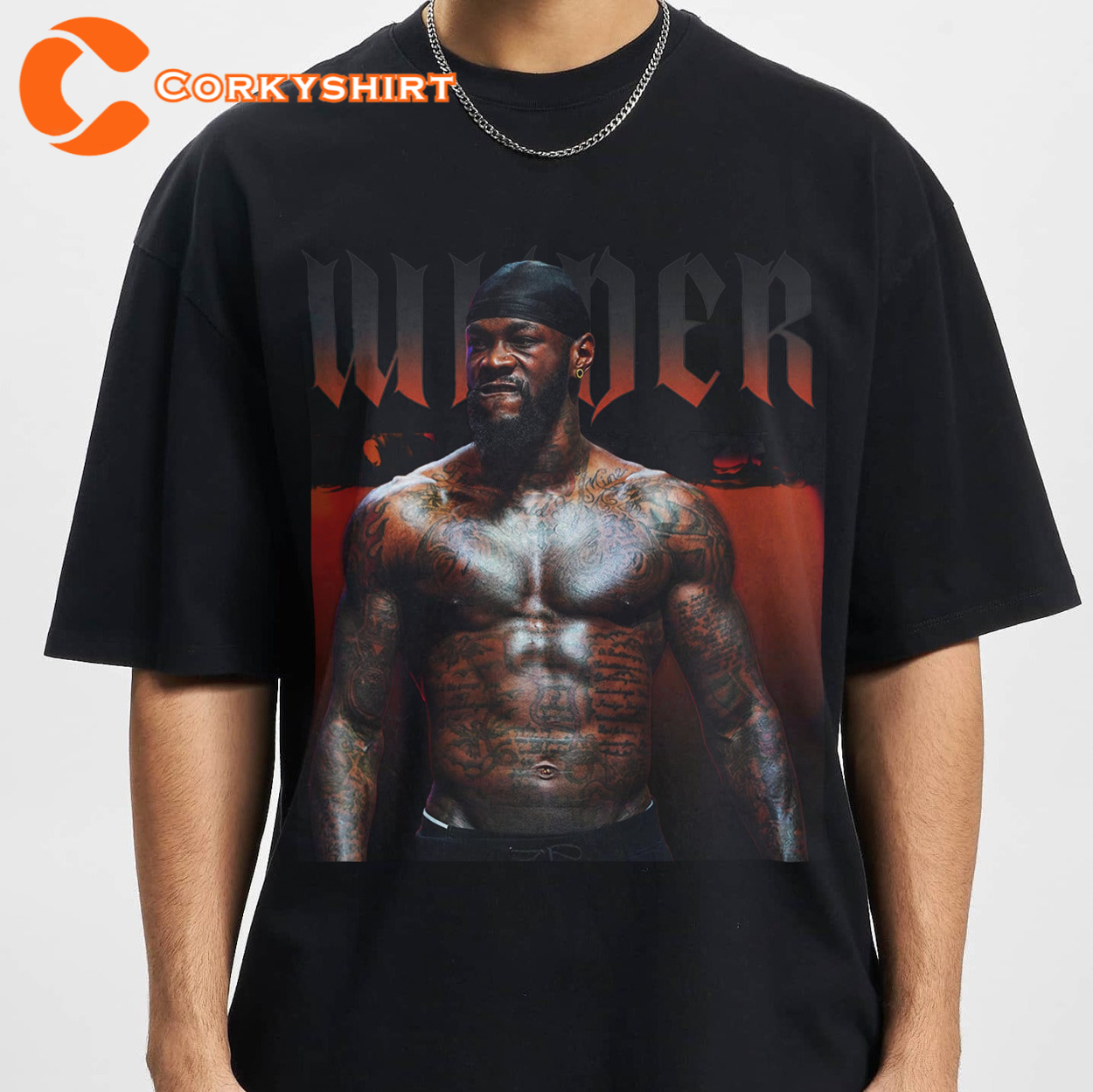Vintage Boxing T Shirts Deontay Wilder