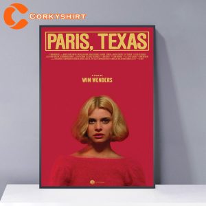 1984 Paris Texas Movie Poster