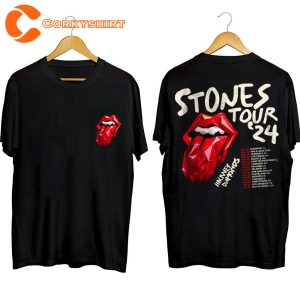 2024 Hackney Diamonds Rolling Stones Tour T Shirt