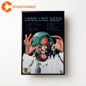 ASAP Rocky Poster Long Live ASAP Tracklist