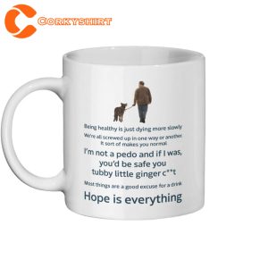 Afterlife Quote Ricky Gervais Mug