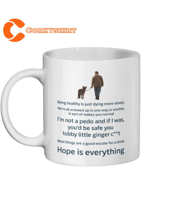 Afterlife Quote Ricky Gervais Mug