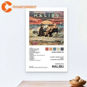 Anderson Paak Malibu Album Poster Fan Gift