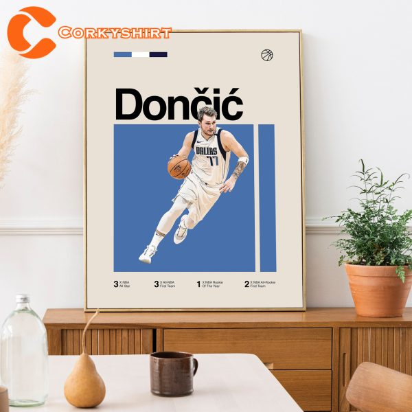 Basketball Poster Luka Doncic NBA