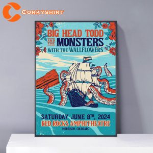 Big Head Todd Red Rocks Amphitheatre 2024 Poster