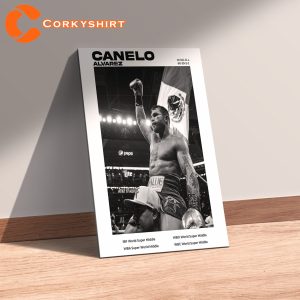Boxing Poster Canelo Alvarez MMA