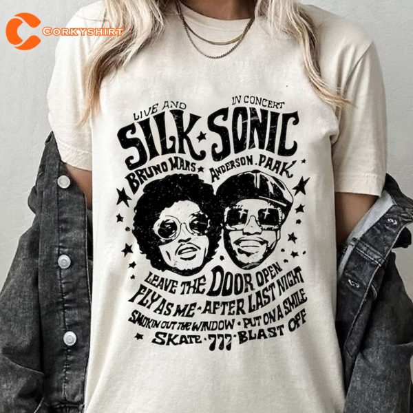 Brunomars Merch An Evening With Silk Sonic