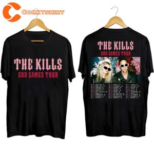 Duo Band God Games Tour The Kills Shirt