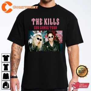 Duo Band The Kills God Games Tour 2024 Shirt