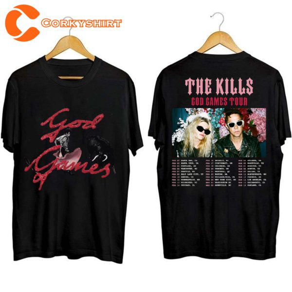 Duo Band Tour 2024 The Kills Shirt