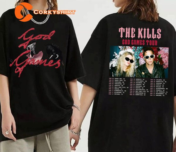 Duo Band Tour 2024 The Kills Shirt