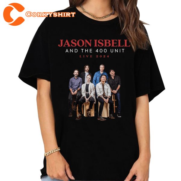 Jason Isbell And The 400 Unit Live Tour 2024 Shirt