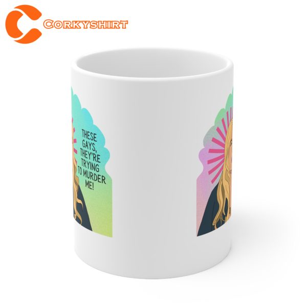 Jennifer Coolidge White Lotus Quote Meme Mug