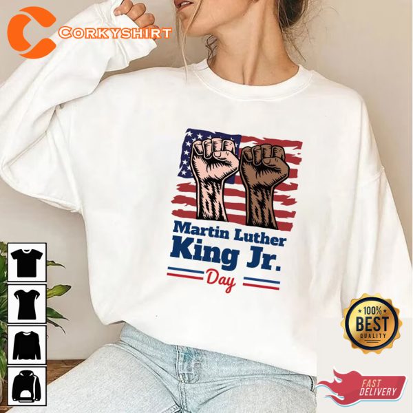 MLK T Shirt Martin Luther King Holiday 2024