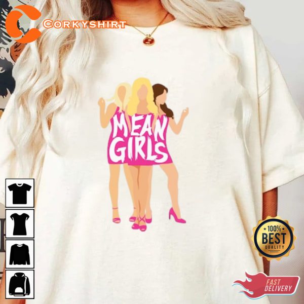 Mean Girls Pink Shirt Funny Movie