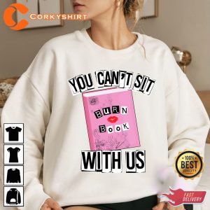 Mean Girls Tee Shirt You Cant Sit With Us