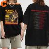 Municipal Waste Shirt 2024 Brainsqueeze Tour