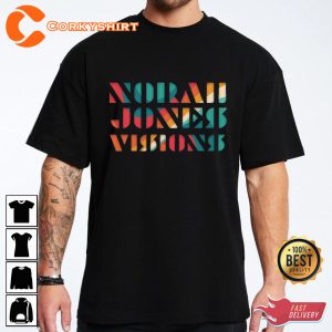 Norah Jones Visions Tour 2024 T Shirt