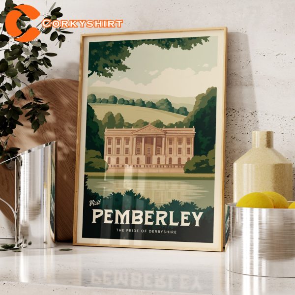 Pemberley Pride And Prejudice Poster