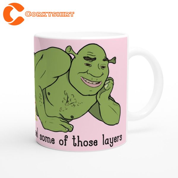 Princess Fiona And Shrek Meme Funny Mug