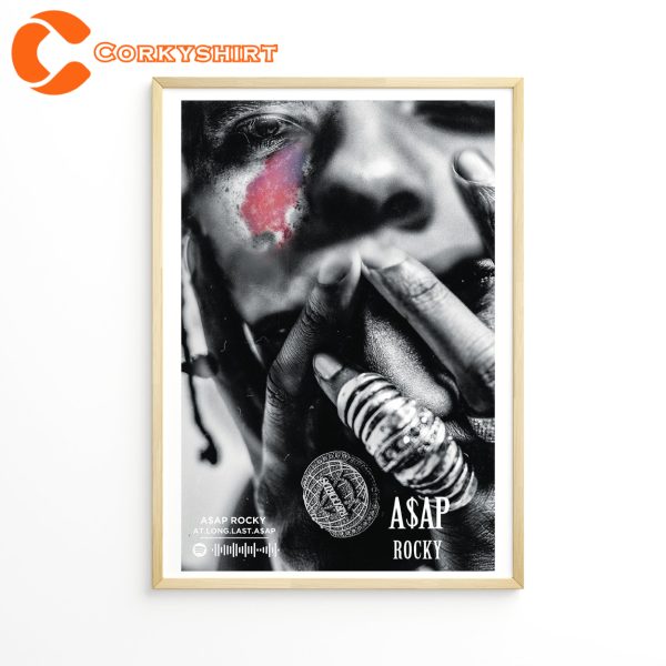 Rapper Poster ASAP Rocky At Long Last Asap