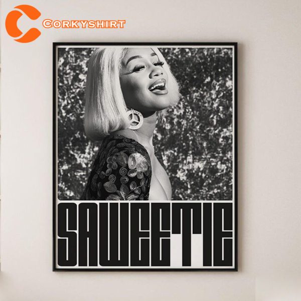 Rapper Poster Saweetie Hip Hop