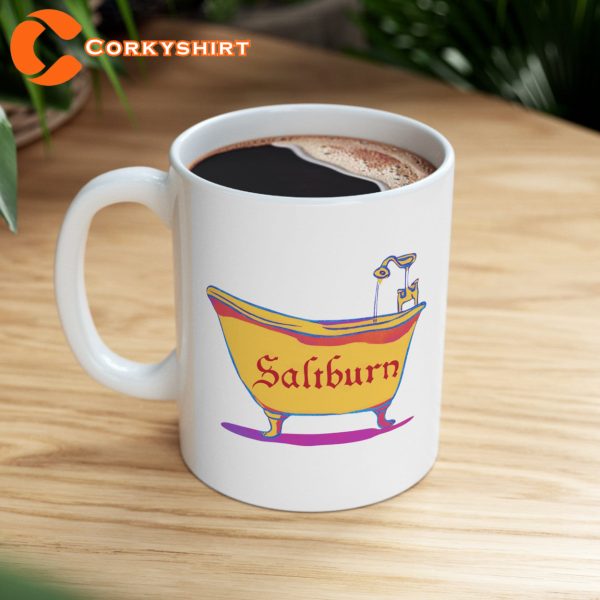 Saltburn Bathtub Scene Movie Mug Fans