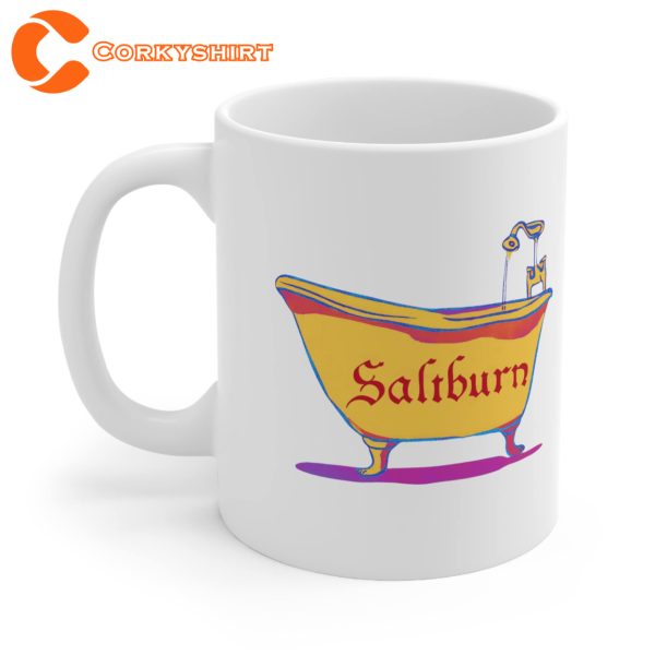 Saltburn Bathtub Scene Movie Mug Fans