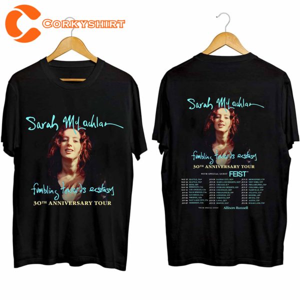 Sarah Mclachlan Shirt Fumbling Towards Ecstasy Tour