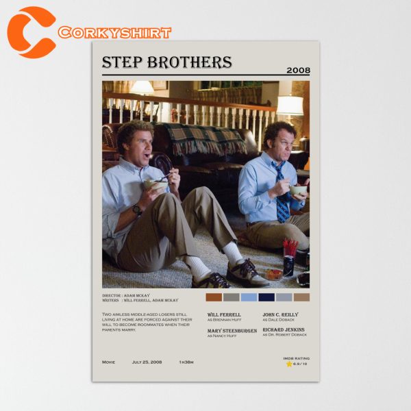 Step Brothers Poster Comedy Film