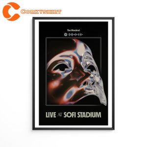 The Weeknd Poster Live At Sofi Stadium