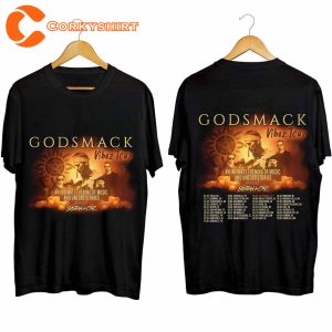 Vibez Tour 2024 Godsmack Band Shirt