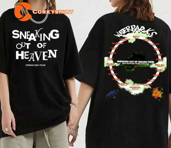 Waterparks Merch Speaking Out Of Heaven Tour 2024