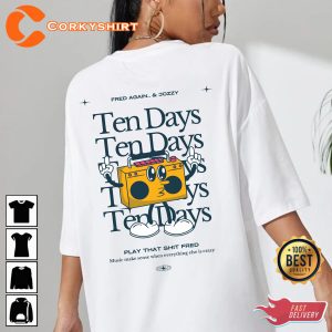 Fred Again Jozzy Ten Lyrics Merch