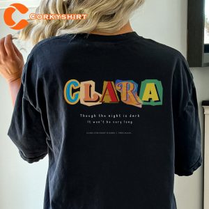 Fred Again Merch Clara The Night Is Dark Lyrics